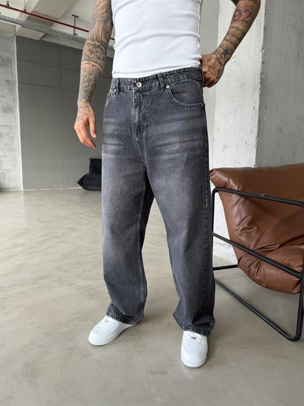 Opulence Baggy Pantolon - Gri