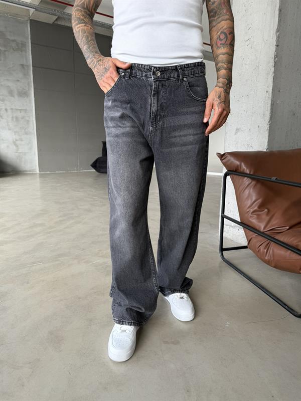 Opulence Baggy Pantolon - Gri