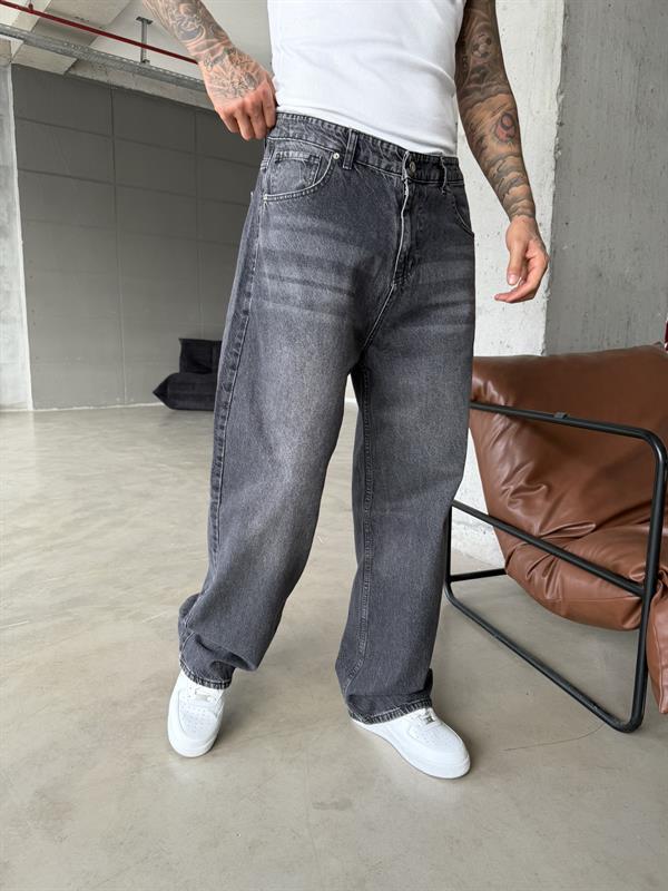 Opulence Baggy Pantolon - Gri