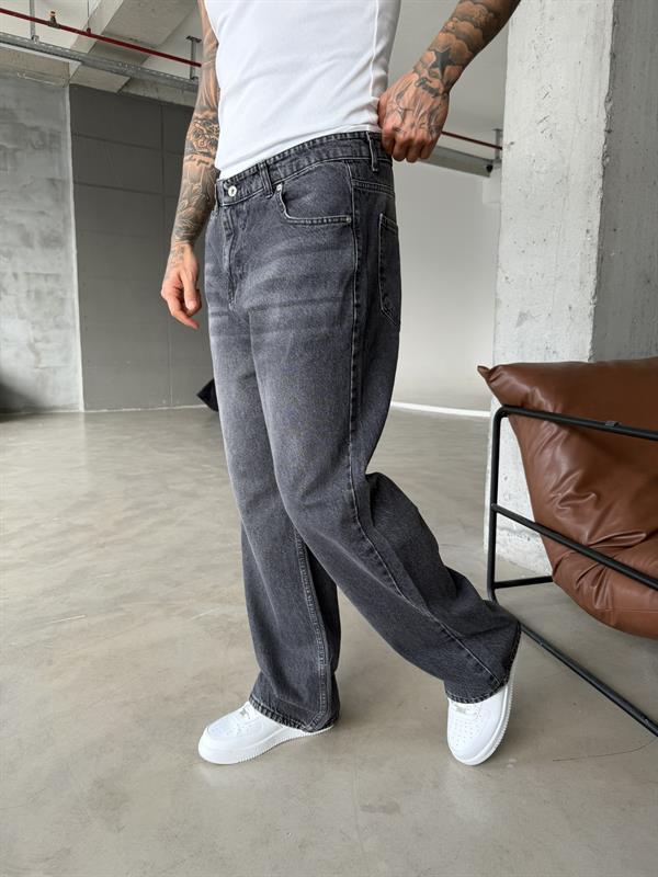 Opulence Baggy Pantolon - Gri