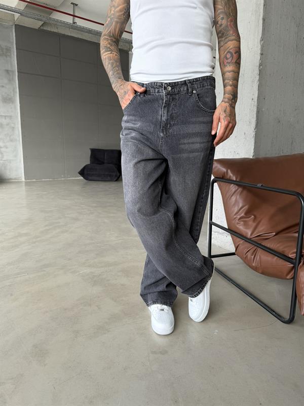 Opulence Baggy Pantolon - Gri