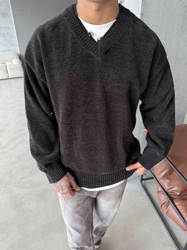 Patyaka Premium Dokulu Kazak - Haki