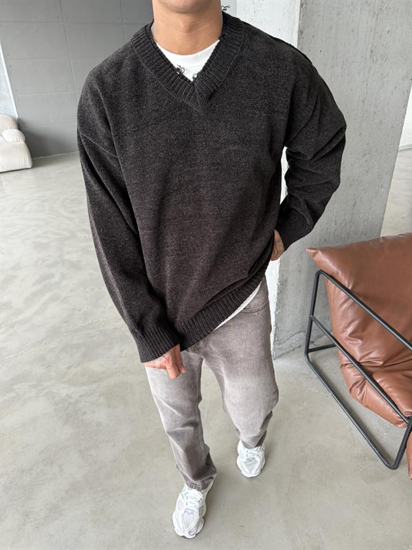 Patyaka Premium Dokulu Kazak - Haki