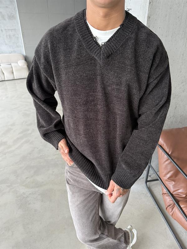 Patyaka Premium Dokulu Kazak - Haki