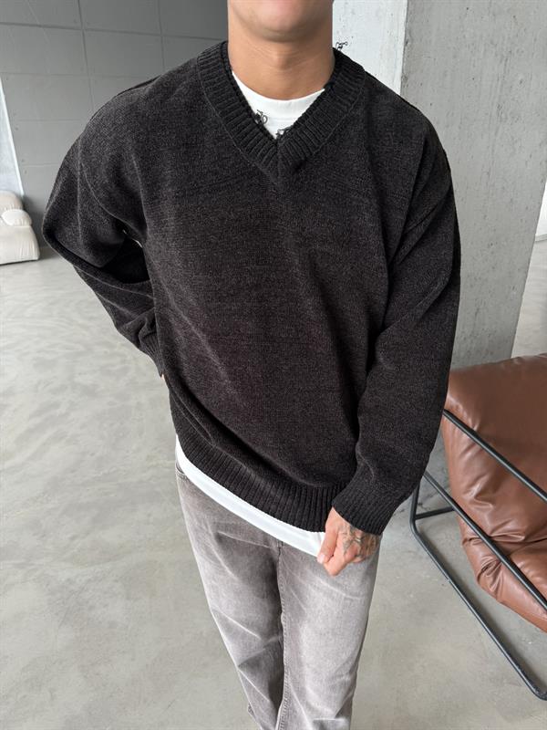 Patyaka Premium Dokulu Kazak - Haki