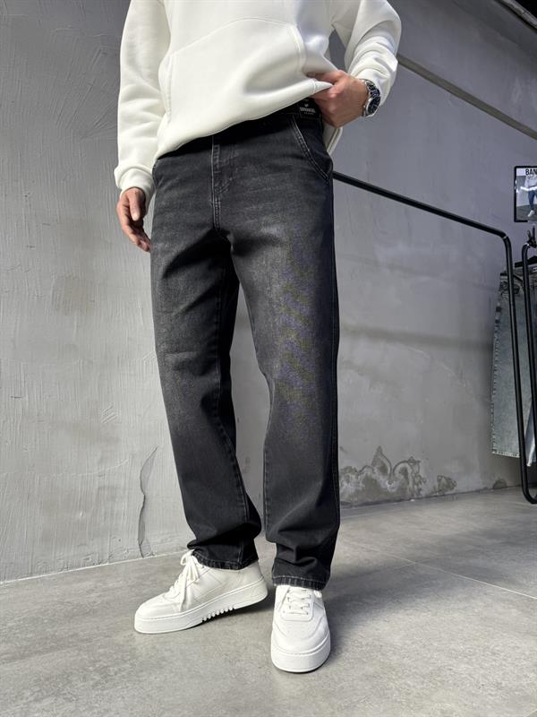 Paul K5 Geniş Cep Baggy Jean Pantolon SİYAH