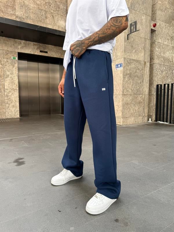 P&B Lastikli Baggy Eşofman - İndigo