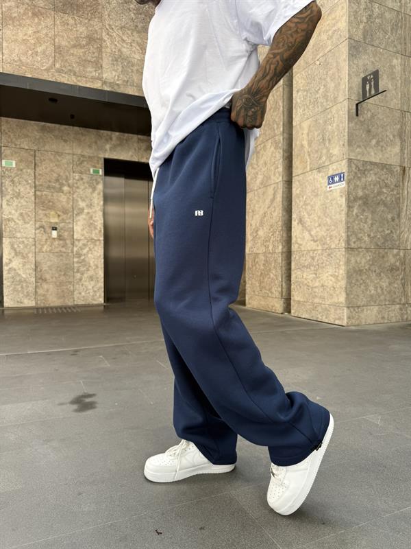 P&B Lastikli Baggy Eşofman - İndigo