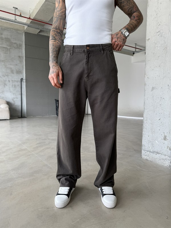 Premium Baggy Özel Seri Baggy Pantolon - Kahve