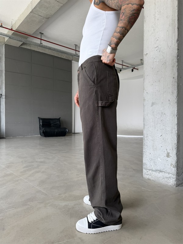 Premium Baggy Özel Seri Baggy Pantolon - Kahve