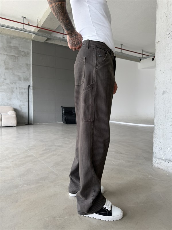 Premium Baggy Özel Seri Baggy Pantolon - Kahve