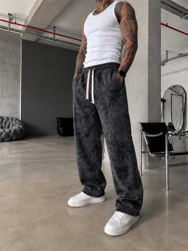 Premium Basic Acid Yıkama Baggy Eşofman  