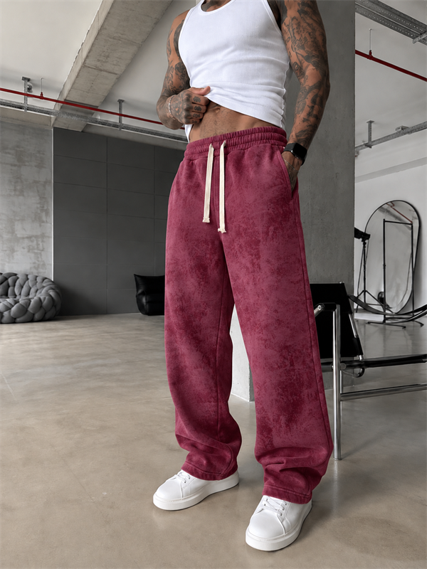 Premium Basic Acid Yıkama Baggy Eşofman  
