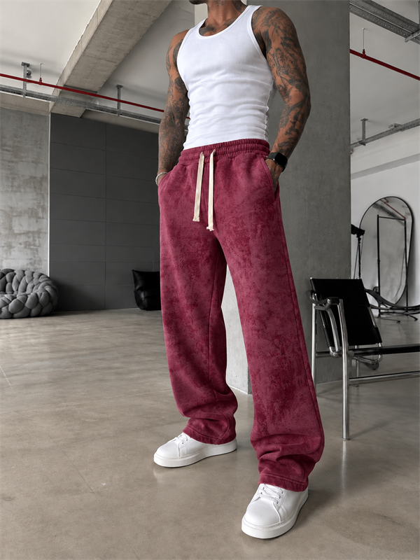 Premium Basic Acid Yıkama Baggy Eşofman  