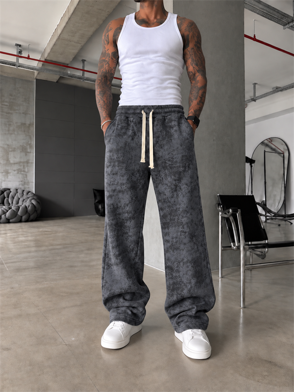 Premium Basic Acid Yıkama Baggy Eşofman  