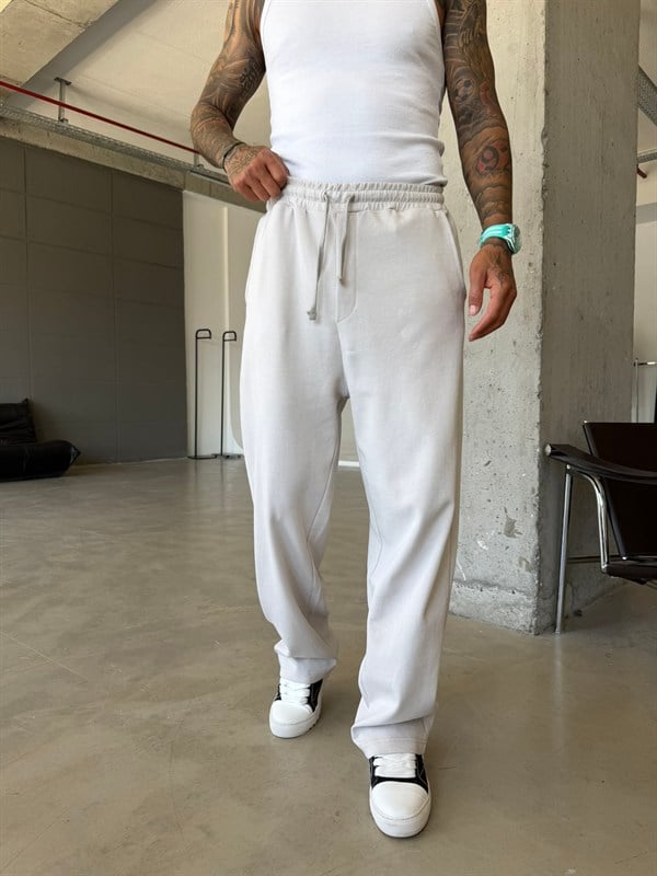 Premium Basic Baggy Eşofman - Gri