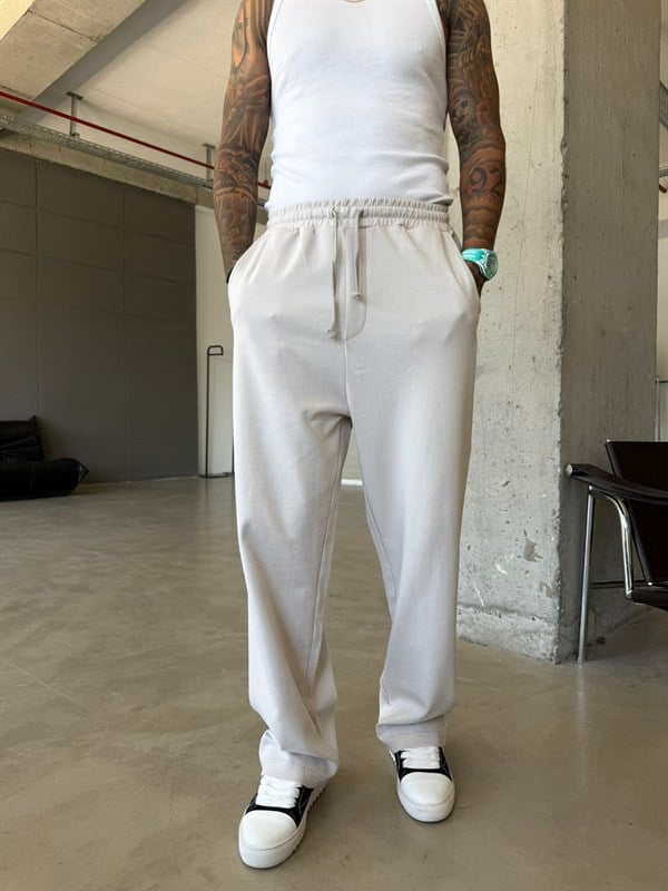 Premium Basic Baggy Eşofman - Gri
