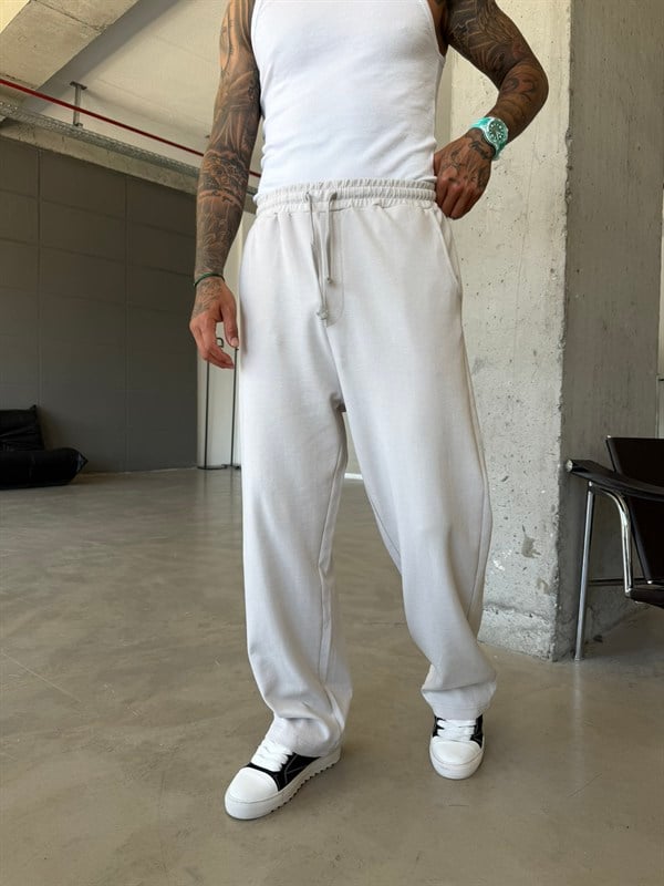 Premium Basic Baggy Eşofman - Gri