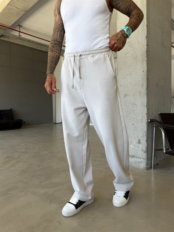 Premium Basic Baggy Eşofman - Gri