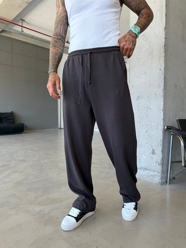 Premium Basic Baggy Eşofman - Kahve