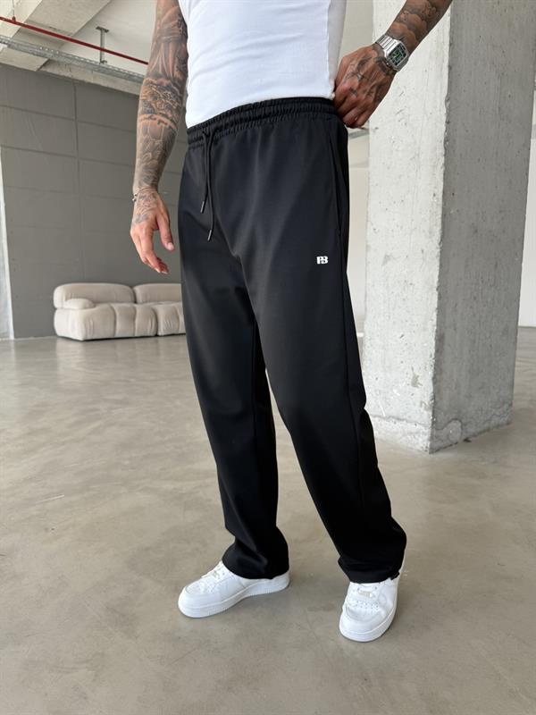 Premium Basic Enjeksiyon Baskı Eşofman - Siyah