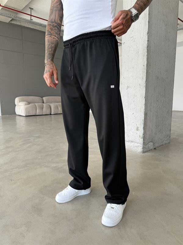 Premium Basic Enjeksiyon Baskı Eşofman - Siyah