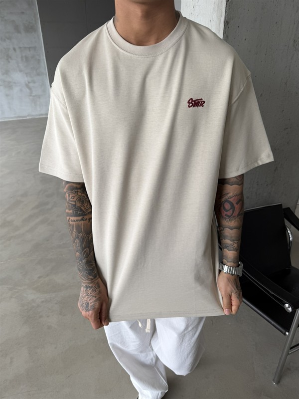 Premium Basic SW T-Shirt - Bej