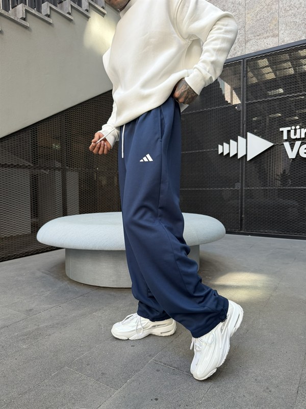 Premium Enjeksiyon Baskı AD Eşofman - İndigo