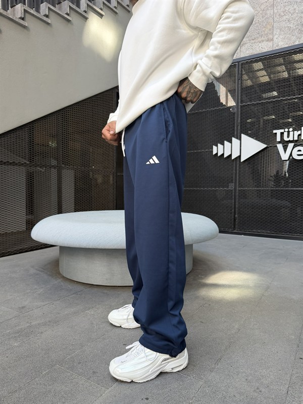 Premium Enjeksiyon Baskı AD Eşofman - İndigo