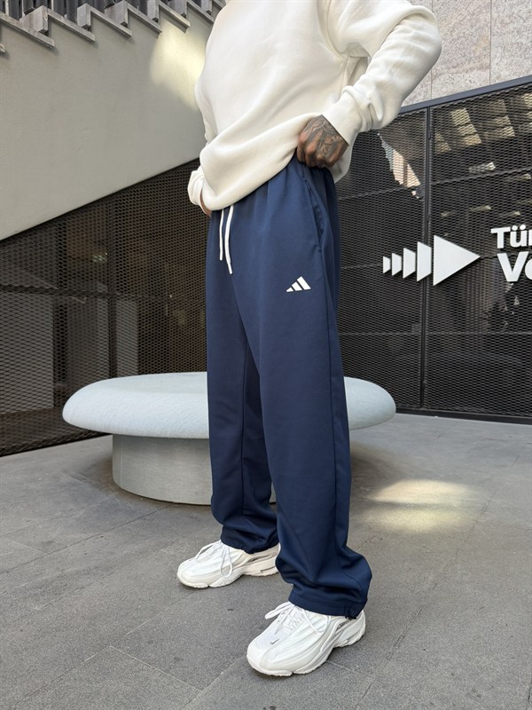 Premium Enjeksiyon Baskı AD Eşofman - İndigo