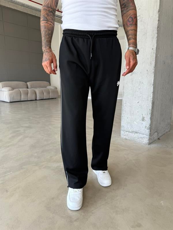 Premium Enjeksiyon Baskı ST Eşofman - Siyah