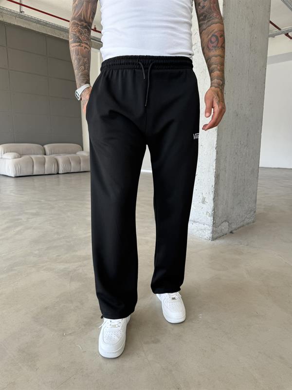 Premium Nakışlı Vns Eşofman - Siyah