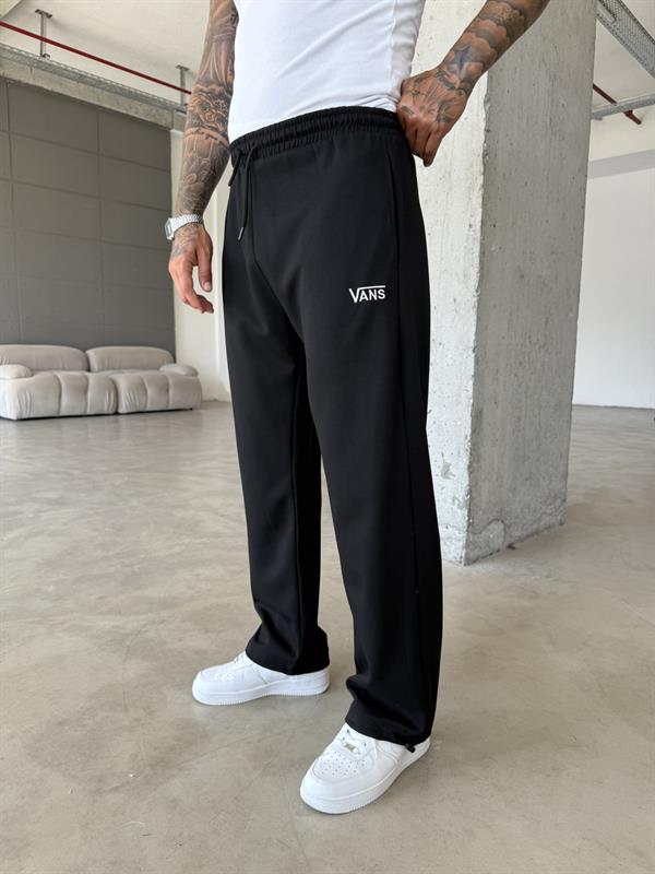 Premium Nakışlı Vns Eşofman - Siyah