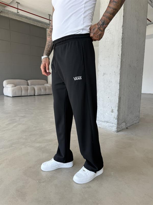 Premium Nakışlı Vns Eşofman - Siyah