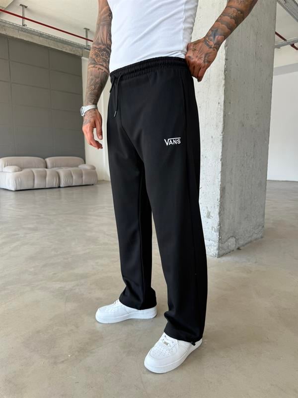 Premium Nakışlı Vns Eşofman - Siyah