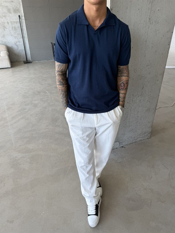 Premium Pat Yaka Basic T-Shirt - Lacivert