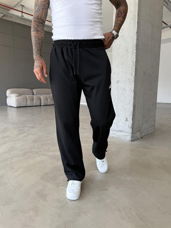 Premium Reflekör Baskı Eşofman - Siyah