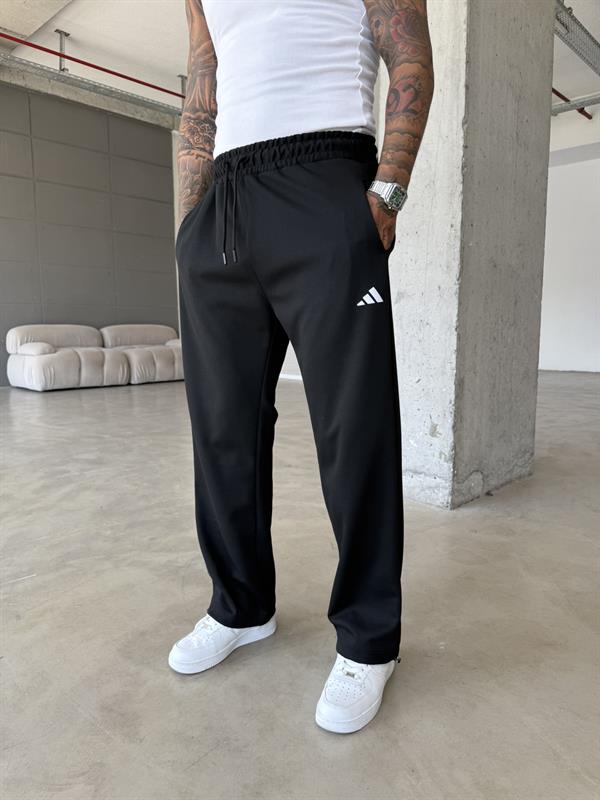 Premium Reflekör Baskı Eşofman - Siyah