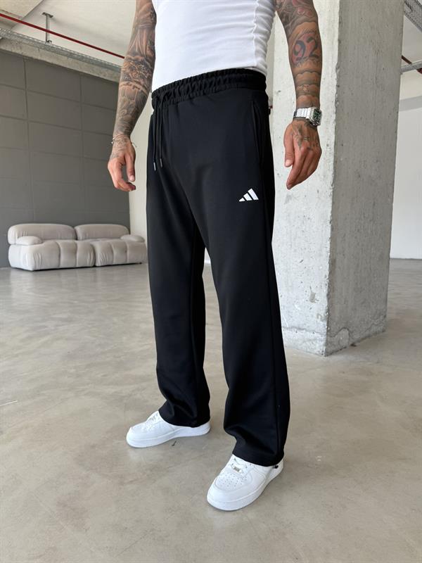 Premium Reflekör Baskı Eşofman - Siyah