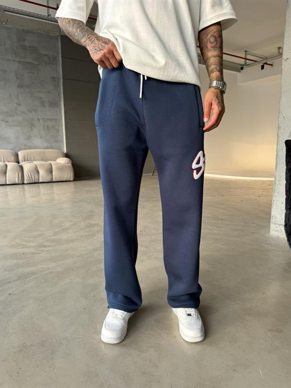 Premium Süzene Nakış SW Eşofman - İndigo