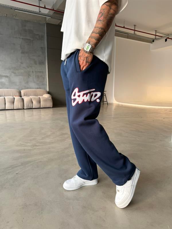 Premium Süzene Nakış SW Eşofman - İndigo