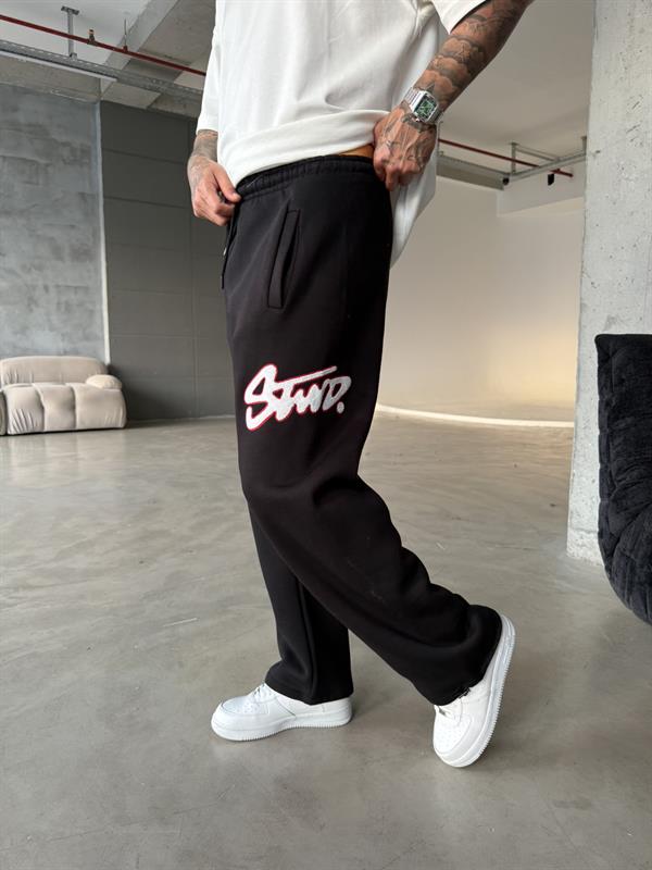 Premium Süzene Nakış SW Eşofman - Siyah