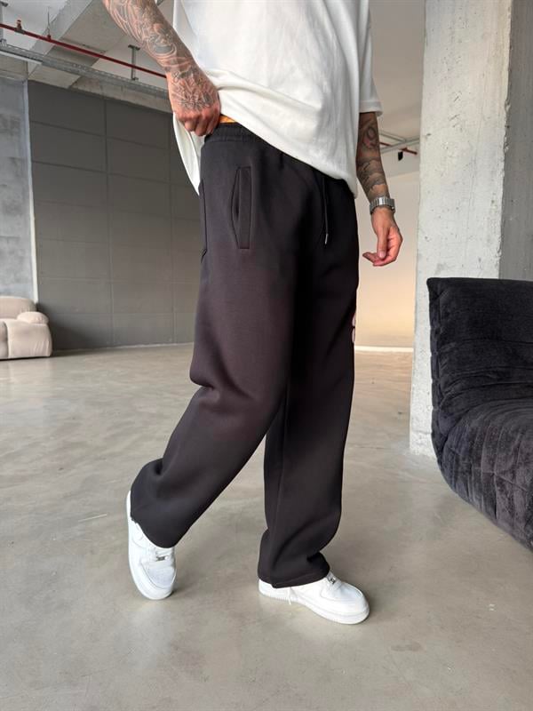 Premium Süzene Nakış SW Eşofman - Siyah