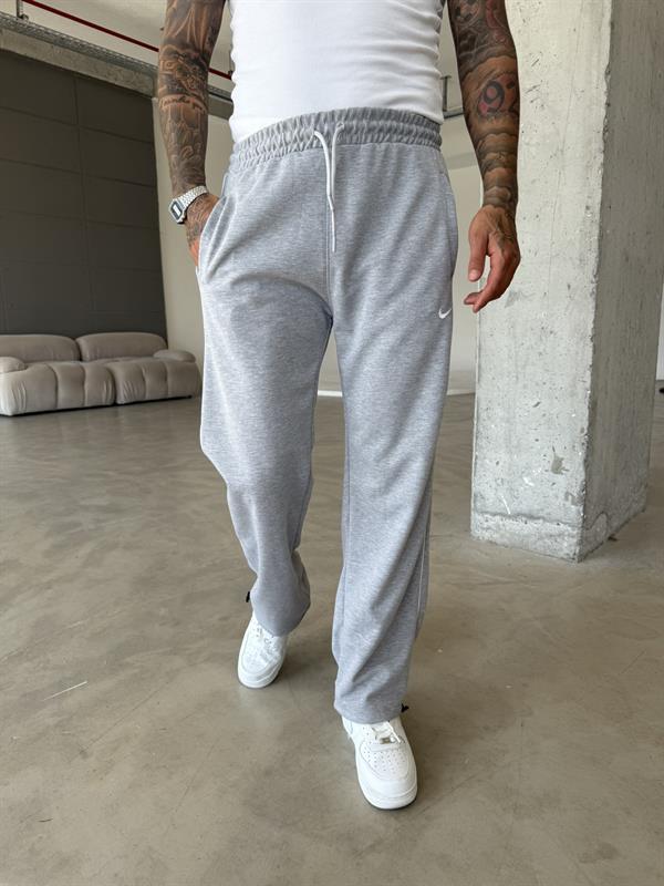 Premium Yan Cizgili Eşofman - Gri