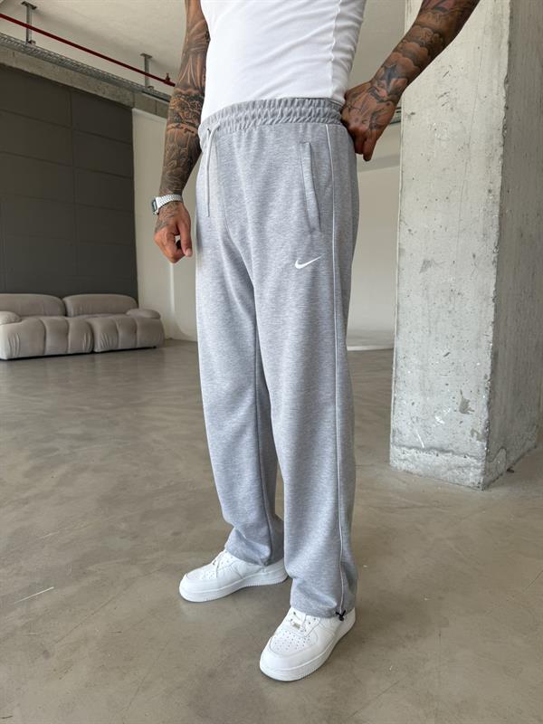 Premium Yan Cizgili Eşofman - Gri