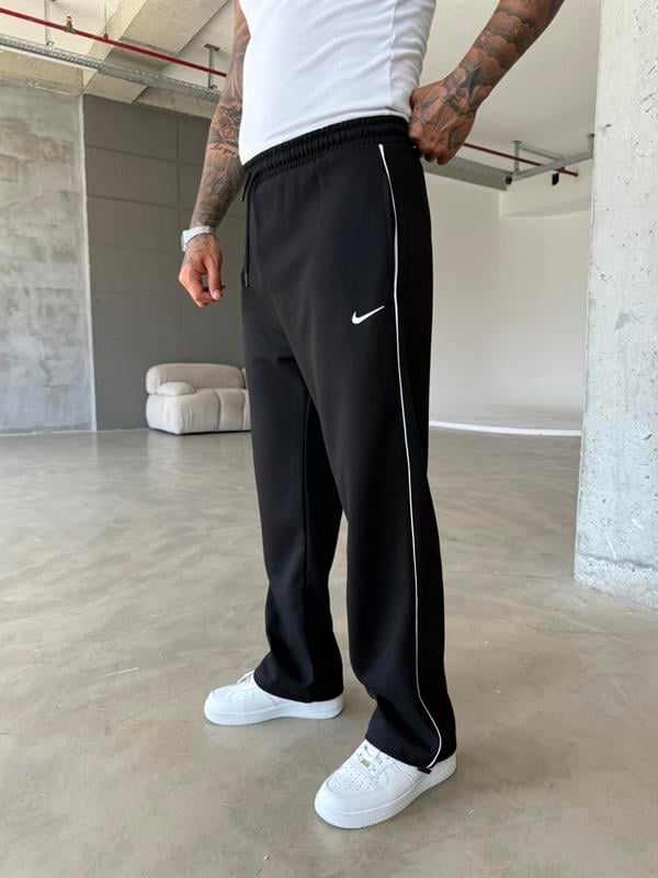 Premium Yan Cizgili Eşofman - Siyah