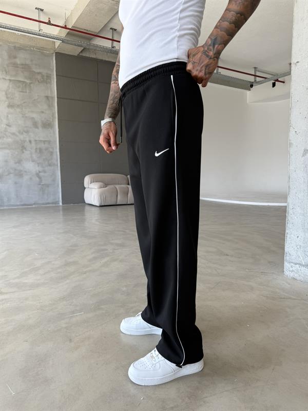 Premium Yan Cizgili Eşofman - Siyah