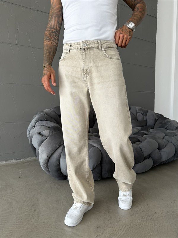 Premium Yıkamalı Basic Baggy Pantolon 