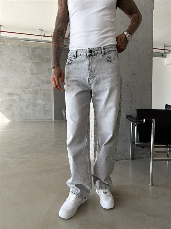 Premium Yıkamalı Basic Baggy Pantolon 