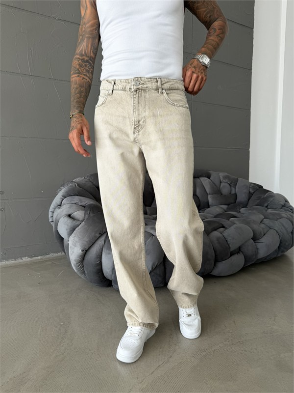 Premium Yıkamalı Basic Baggy Pantolon 